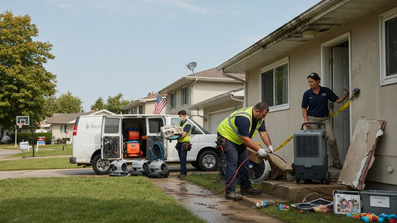 Water Damage Restoration in Henderson, MD near me